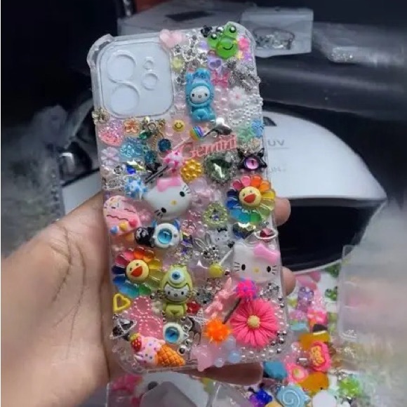 100pcs Mix Mini Charms For DIY • Design on Nails • Phone Case • Cup Lids - Picture 3 of 3